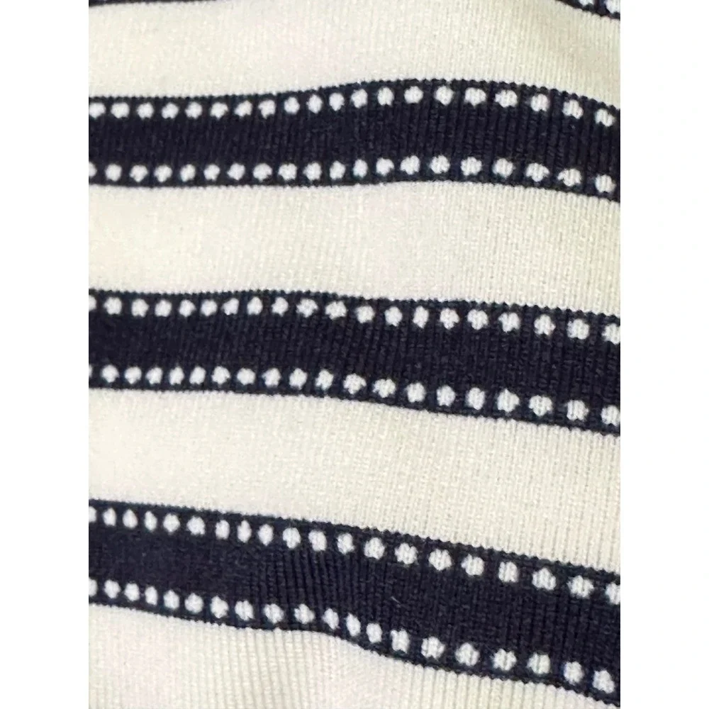 Carve Designs Dahlia‎ Tankini Womens Small Navy Floral Striped T-Back Top